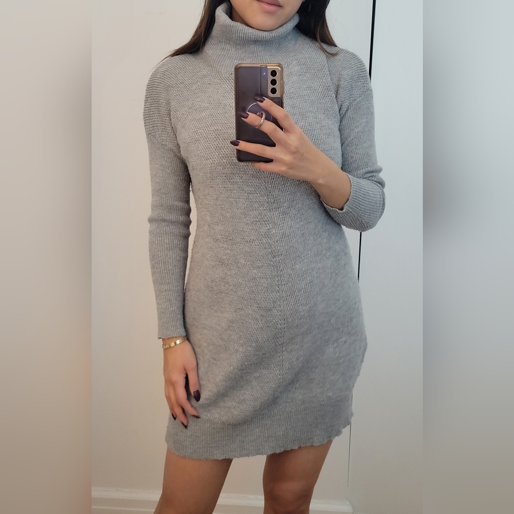 Lulu's cowl neck sweater dress